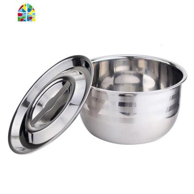 304不锈钢加厚汤锅轻便锅特厚带盖无磁手提调理锅电磁炉调料锅 FENGHOU 21CM加厚款[无手提]304砂光款