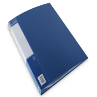 精选得力 5030 30页资料册(单位:本) 蓝经济型资料册