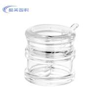 酷美智悦 亚克力调味瓶透明150ml KM-JZ477 个