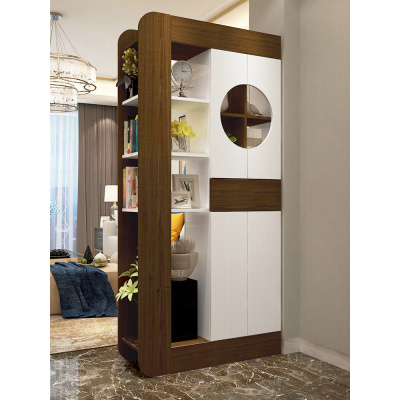 进玄关柜现代简约酒柜客厅双面隔断柜屏风间厅装饰柜鞋柜置物架
