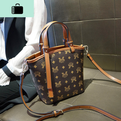 包包女包新款2020潮时尚水桶包百搭大气手提包2019单肩斜挎包insNEW LAKE女斜挎包