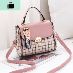 ins仙女百搭包包 斜跨女士包 2019新款韩版 时尚手提单肩包NEW LAKE女士单肩包