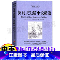 [正版]契诃夫中短篇小说全集精选故事英文版原版中英文对照双语版英汉互译读名著学英语系列吉林出版社集团青少年初中高中生书