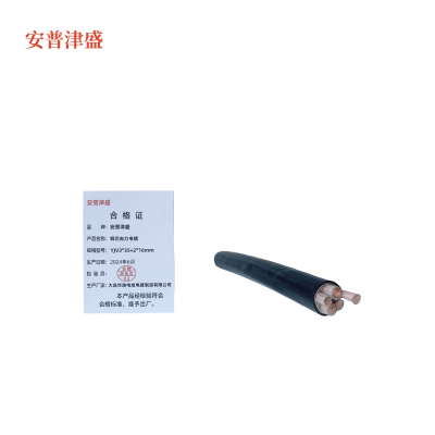 安普津盛 铜芯电力电缆YJV3*35+2*16mm 0.6/1kv 米