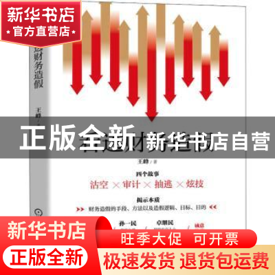 正版 看透财务造假 王峰 机械工业出版社 9787111590262 书籍