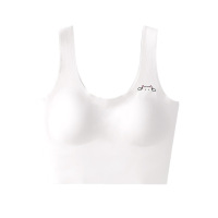 运动内衣防震跑步背心初中生高中生学生薄款少女发育期文胸