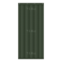 翌嘉YJ3111635 牛津布棉门帘保暖保温门帘防风防寒 绿色