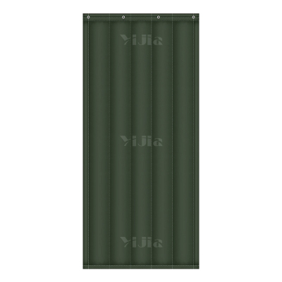 翌嘉YJ3111635 牛津布棉门帘保暖保温门帘防风防寒 绿色