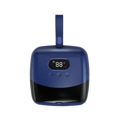 蓝色迷你折叠烘干机家用烘衣服小型2025旅行干衣机衣物可便携式宿舍