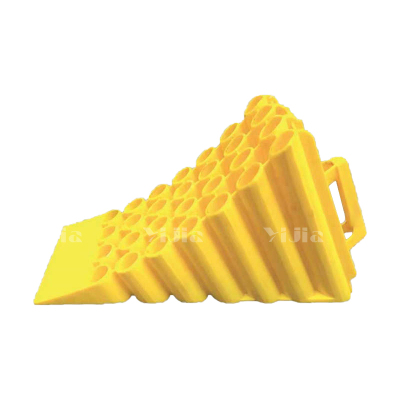 翌嘉YJ4121903 塑料止退器塑料止滑器停车斜坡垫三角木阻车器 450*250*200mm