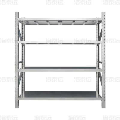 洛泰远 不锈钢货架304材质四层仓储货架 120*60*200cm/300kg主架
