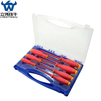 立伟铁牛1000v绝缘螺丝刀七件套/套