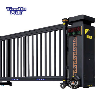 天虎 不锈钢电动伸缩门 304-SSM-07 米