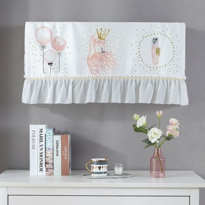 空调罩挂机防尘罩北欧开机不取挂式空调套 金冠火烈鸟 1.5~2P[空调长度88-94cm适用]