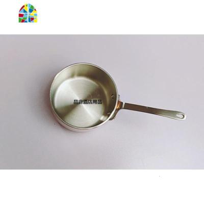 小铜锅料理片手锅沙司盅小汁锅熬糖锅奶锅铁板料理酱汁锅马卡龙锅 FENGHOU 铜5.5cm