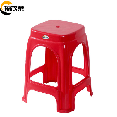 福茂莱塑料凳子红色个