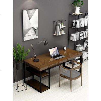 实木电脑台式桌家用学生简约写字台简易单人桌子北欧书桌办公桌子