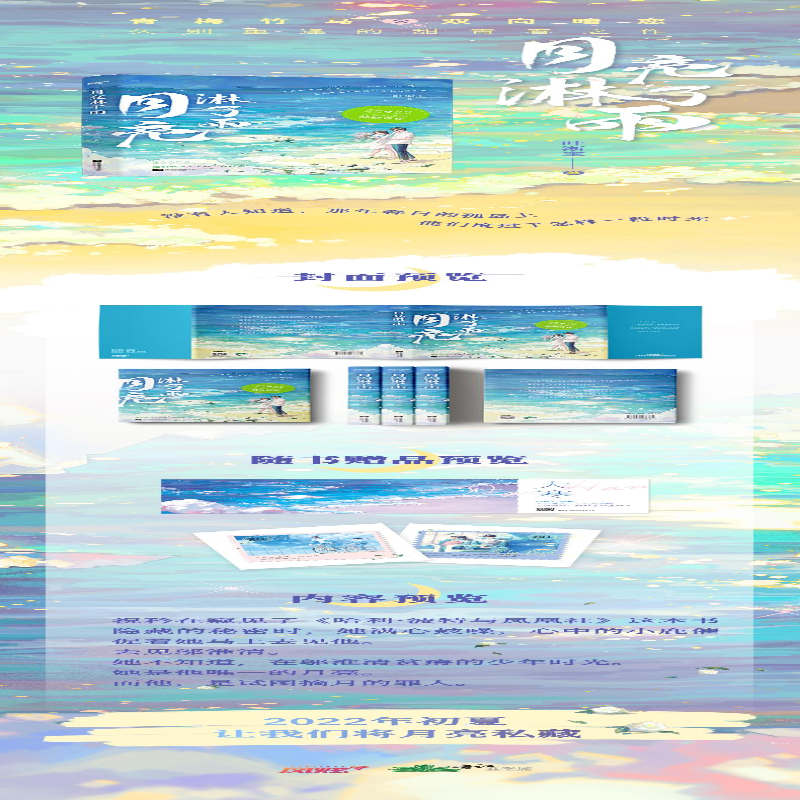 [M]月亮淋了雨 叶淅宝 著 -9787559466761