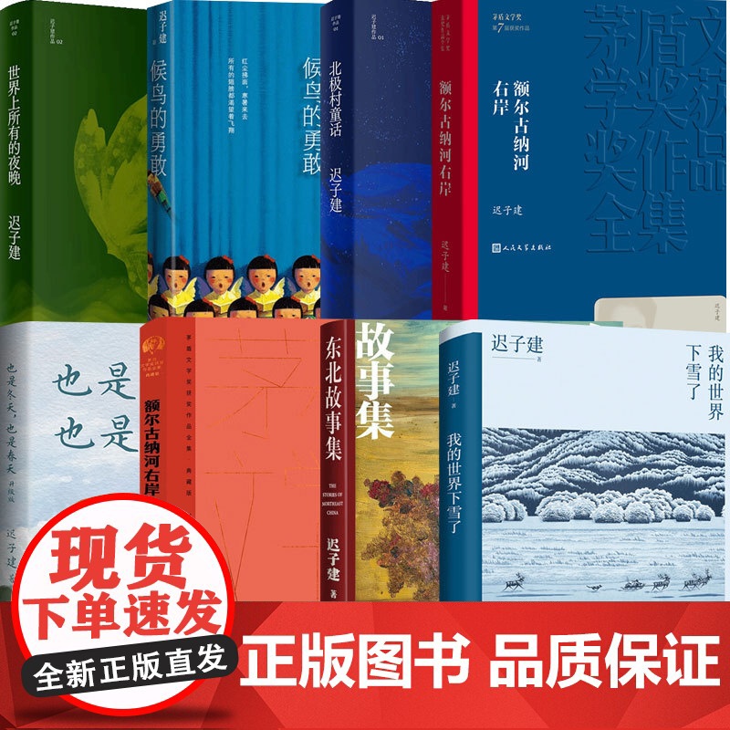 迟子建作品合集 世界上所有的夜晚 候鸟的勇敢 北极村童话 额尔古纳河右岸 也是冬天也是春天