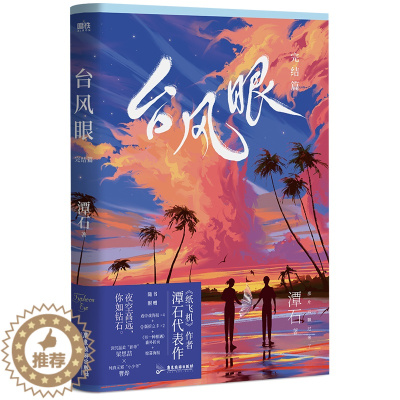 [醉染正版]台风眼:完结篇(飞机盒) 潭石 著 青春小说 文学 广东旅游出版社 美术
