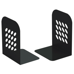 齐心 B2164 铁书立超稳固 8.5寸 黑 黑色