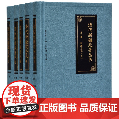 清代新疆政务丛书(全5册) 郭院林 主编 16开精装 清代地方政府行政管理 新疆历史研究 清代政治 新疆治理 凤凰出版社