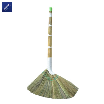 安居先森纯手工草编笤帚扫帚扫把 秸秆凤尾 作物原色