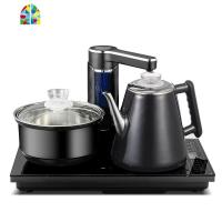 全自动上水电热烧水壶抽水茶台电磁炉泡茶功夫茶具烧水壶套装 FENGHOU 37*23黑色接桶装水