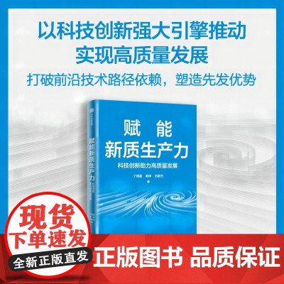 赋能新质生产力 科技创新赋能高质量发展 丁明磊 秦铮 石敏杰著 中信出版社图书 正版