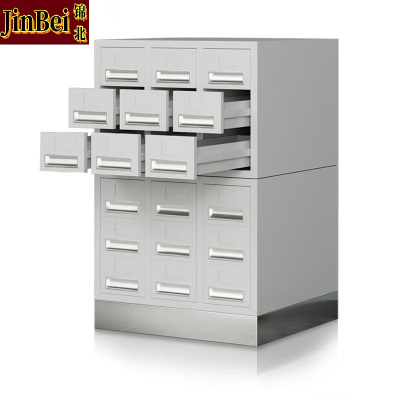 锦北病理蜡块柜组织切片柜玻片存储柜医院晾片储存柜标本柜双节玻片柜