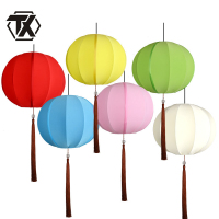 铁迅新中式布艺灯笼X35 个