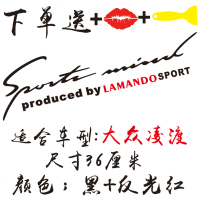 [补贴10%]专用于大众凌渡高尔夫帕萨特迈腾灯眉汽车改装个性引擎盖装饰贴纸