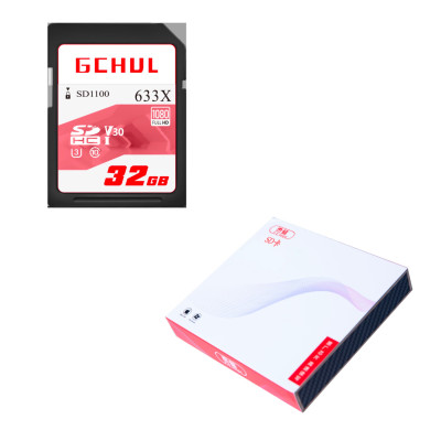 杰储(GCHUL) SD1100 32G SD卡 存储卡 (计价单位:张) 灰色