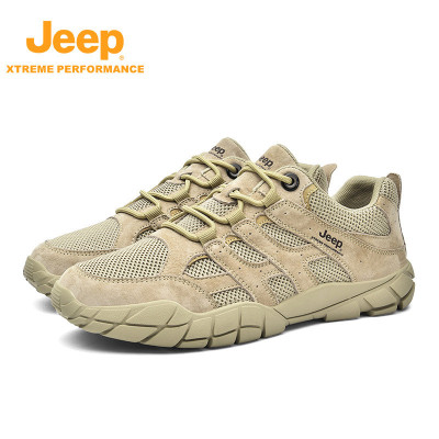 2023年春夏新款户外潮流休闲情侣旅游徒步鞋透气网面低帮鞋