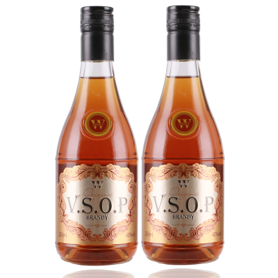 二瓶 威尔马特VSOP白兰地精品原汁烈酒洋酒风味