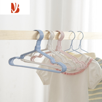三维工匠儿童衣架晒婴儿宝宝新生儿小孩家用小朋友挂钩防滑晾衣服架衣架子