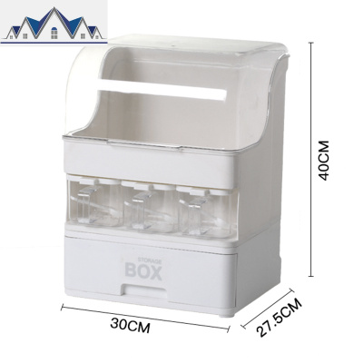 厨房用品家用大全放调料调味品收纳盒省空间台面多功能置物架 三维工匠