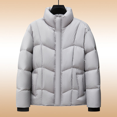 青年潮流男女款宽松加厚羽绒服秋冬新国标90白鸭绒羽绒面包服