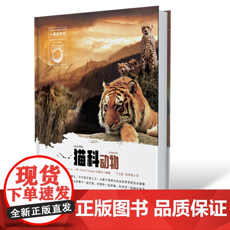 小爱因斯坦 神奇星球大百科(第一辑) 猫科动物