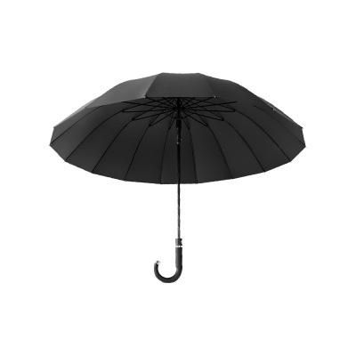 臻远ZY5092401 直杆伞 70cm*16k 100把以上可加logo(单位:把) 黑色