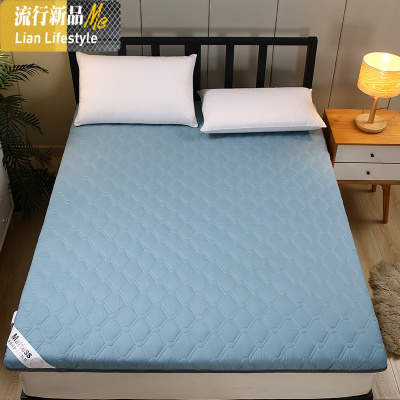 羊羔绒床垫软垫加厚单人学生宿舍暖和榻榻米可折叠家用垫被褥子 三维工匠