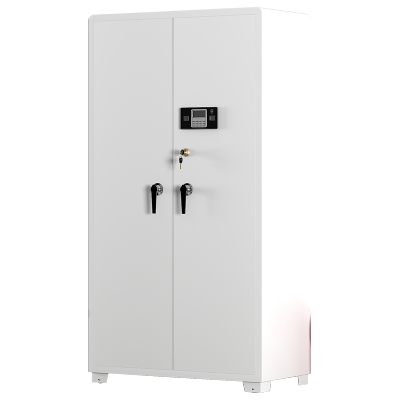 臻远ZY-QXG-09 管制器械存放柜加厚密码锁铁皮柜灰白色 1000*500*1800