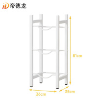 帝德龙3位水桶置物架单排三层ST3 360*350*810mm