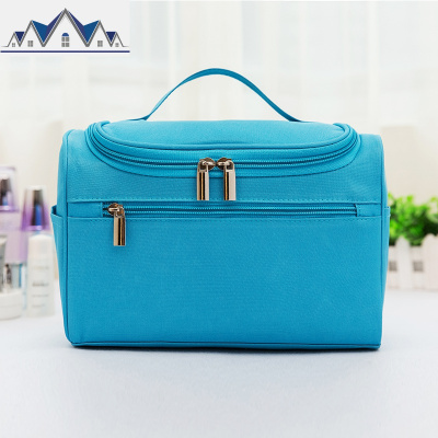 网红化妆包ins风超火洗漱品小号便携大容量随身收纳袋盒简约少女 三维工匠收纳包