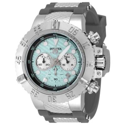 因维克塔(INVICTA)男士石英防水计时功能运动休闲手表不锈钢硅胶表带