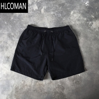 HLCOMAN夏季男士美式休闲短裤糖果色五分裤篮球运动训练宽松冰丝速干薄款