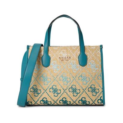 GUESS时尚女款双 compartment托特包耐用功能与优雅兼具