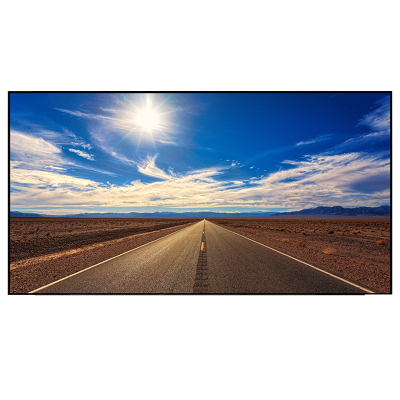 定制经科The One黑栅96寸16:9抗光屏超短焦硬屏投影幕布画框幕