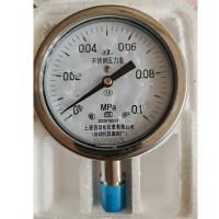 耐震上自仪经向量程 0-6mpa 接头16mm x19(蝶纹55°样板测)定制图片仅供参考