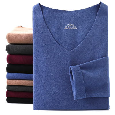 无痕保暖内衣男冬季加绒发热秋衣女士情侣秋裤抖音快手男套装保温